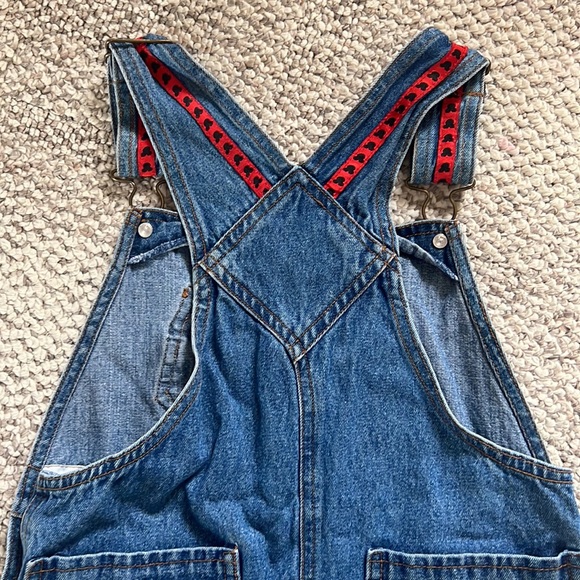 Vintage Minnie Mouse Denim Jumper 6X - Picture 3 of 13